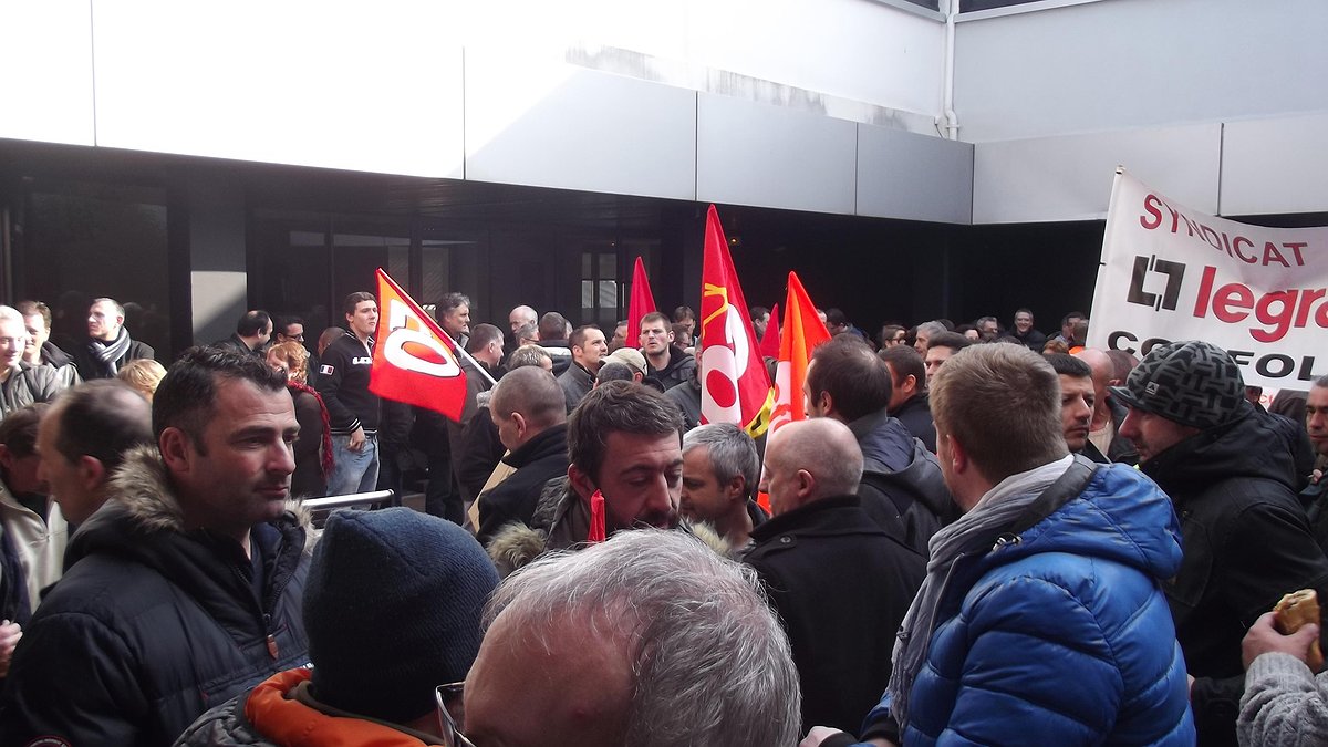 Illustration - Débrayages pour les salaires