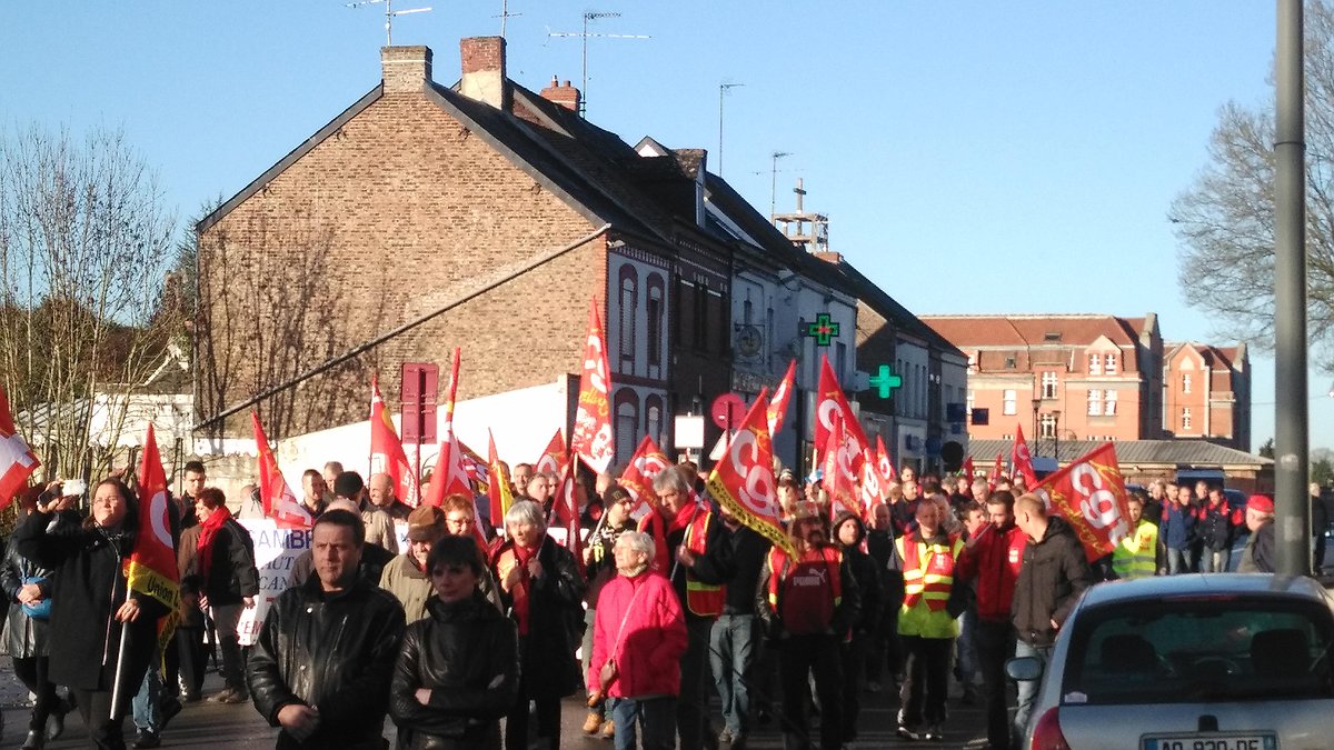 Illustration - Manifestation contre les licenciements