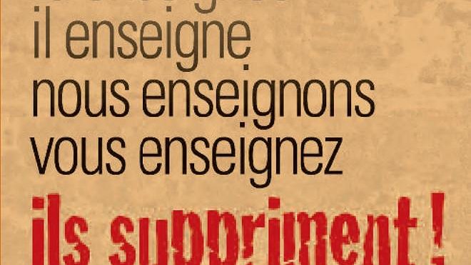 Illustration - Des moyens pour l'éducation pas pour les canons !