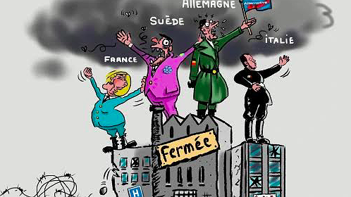 Illustration - Allemagne : des arrestations et un avertissement