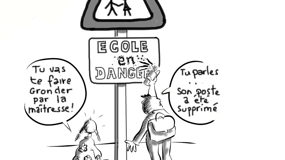 Illustration - Enseignement : moins avec moins, ça ne fait pas plus !