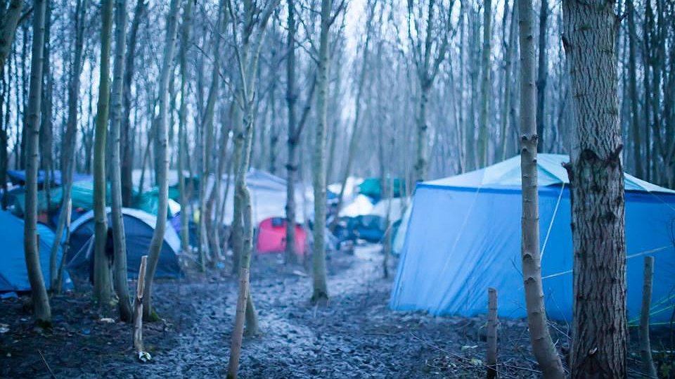 Illustration - Nouvelle destruction d'un camp de migrants
