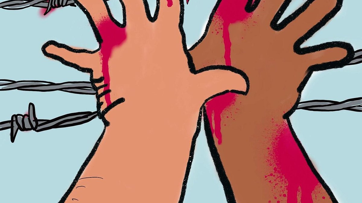Illustration - À bas les frontières !