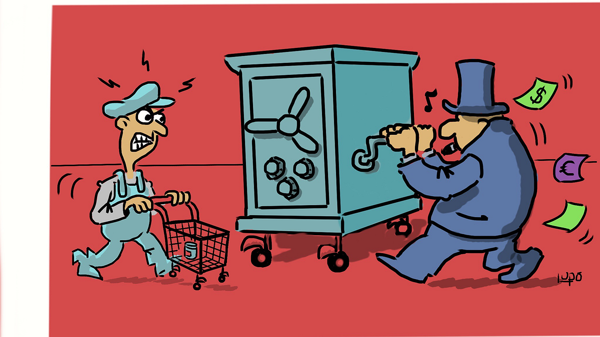 Illustration - Grandes fortunes : inégalité intolérable