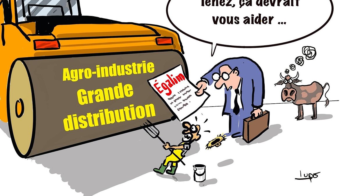 Illustration - Egalim : la loi du plus fort