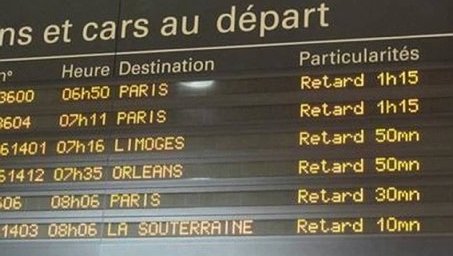 Illustration - SNCF : Des retards ? Où ça ?