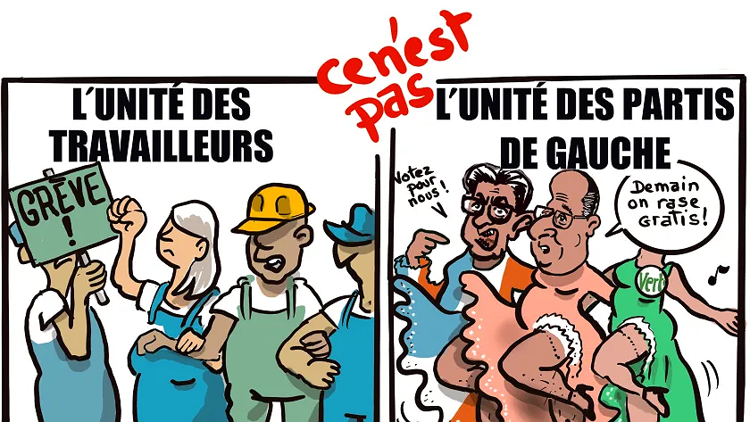 Illustration - Front républicain = front bourgeois