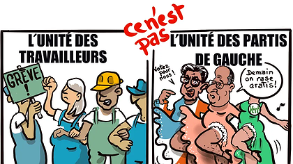 Illustration Front républicain = front bourgeois