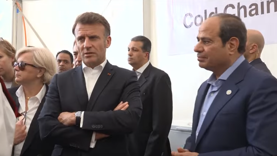 Illustration - Macron en Égypte : cinéma diplomatique