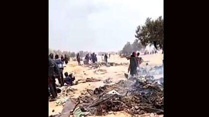 Illustration Tunisie : migrants persécutés