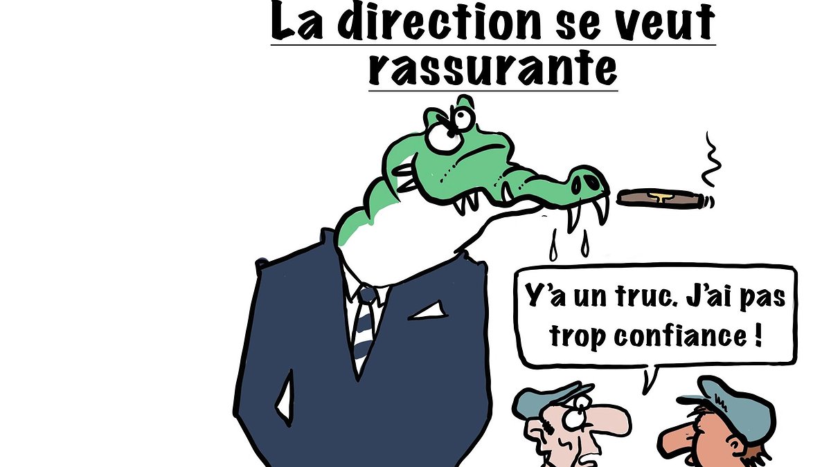 Illustration - carton rouge