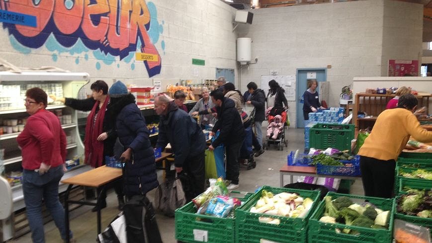 Illustration - Les Restos du Cœur débordés