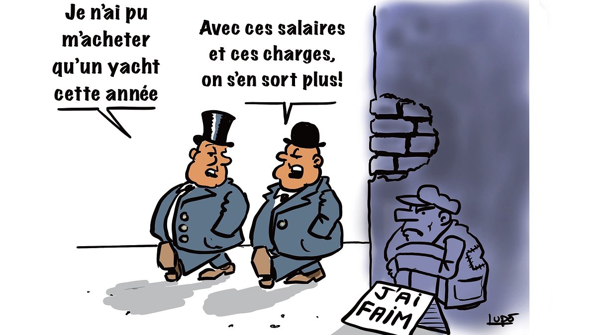 Illustration - une société pourrissante