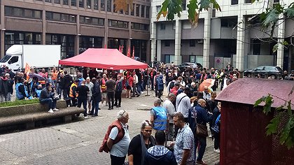 Illustration nouvelle grève réussie pour les salaires