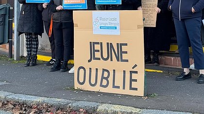 Illustration L’abandon des jeunes des cités