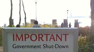 Illustration shutdown au détriment des plus pauvres