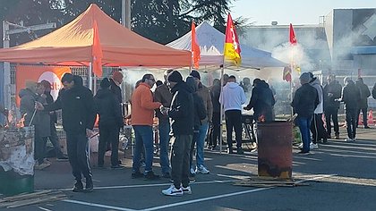 Illustration grève pour les salaires !