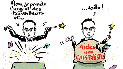 Illustration des restrictions budgétaires du prix d'un Rafale