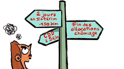 Illustration la triple peine