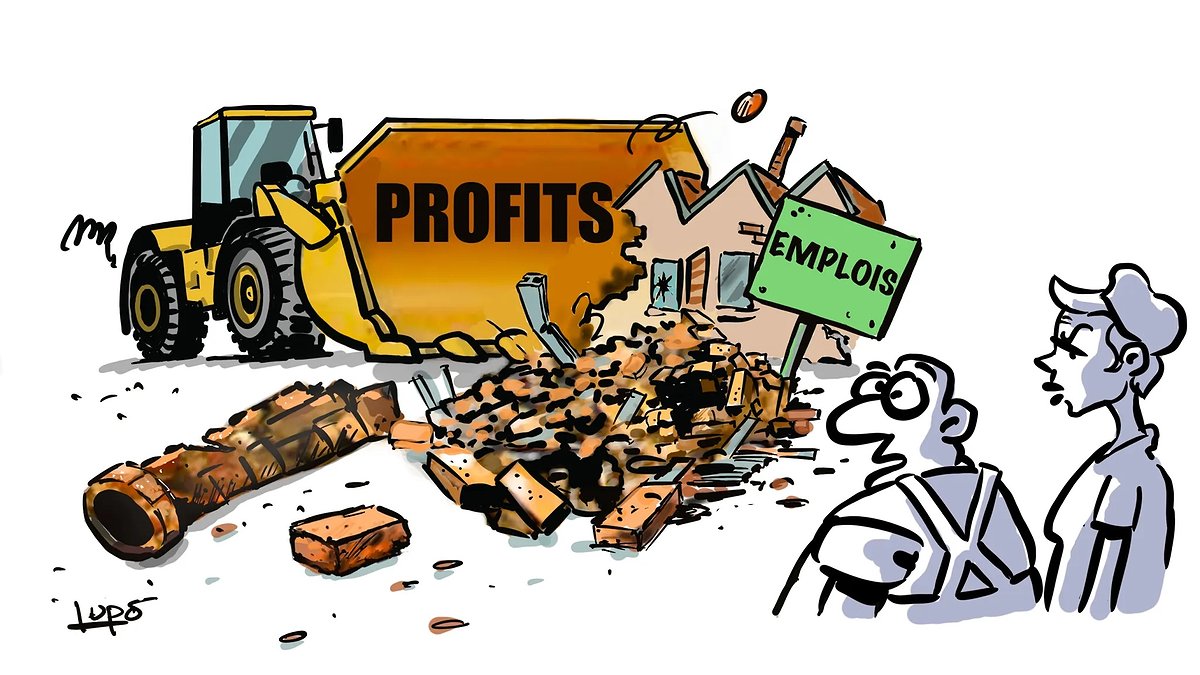 Illustration - l’État approuve les licenciements