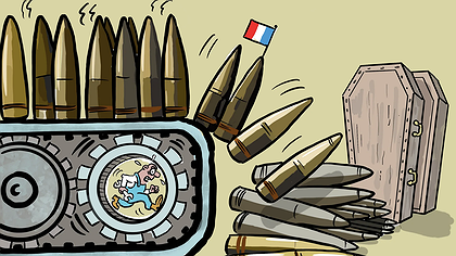 Illustration la guerre de demain commence aujourd’hui