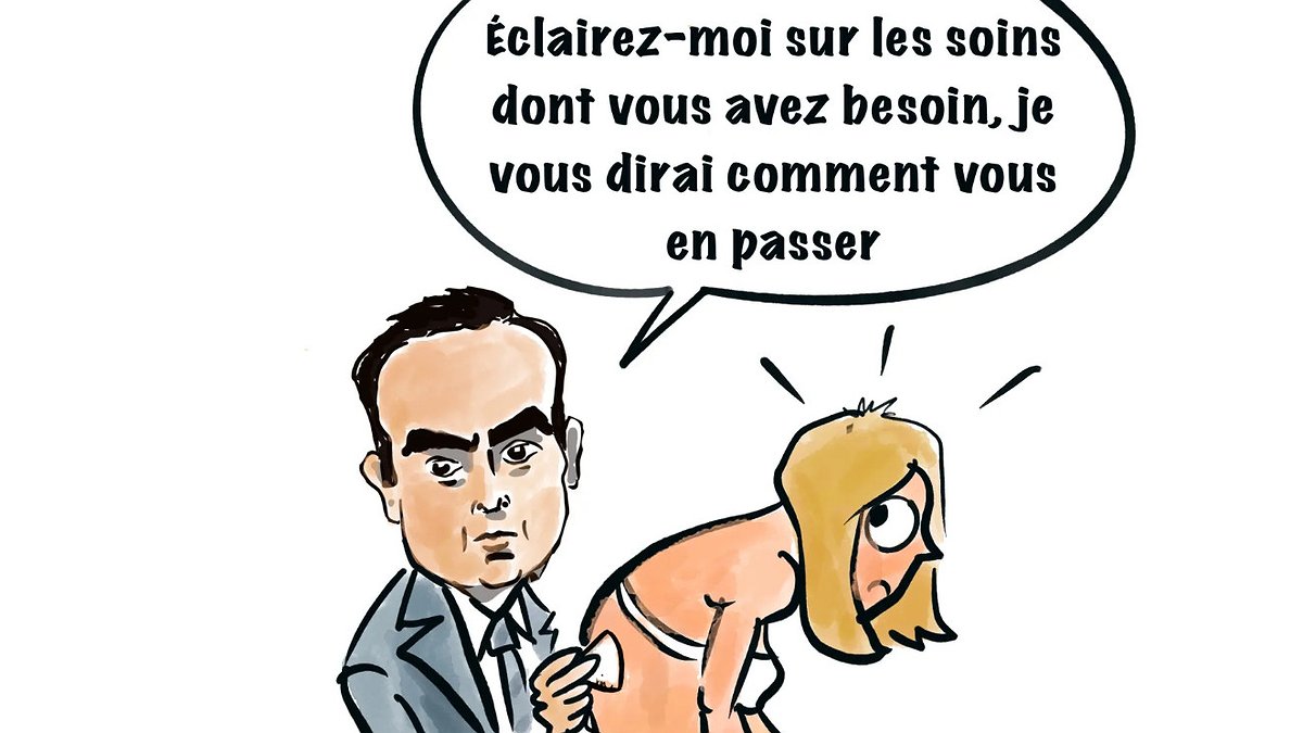 Illustration - La ruée pour être soigné