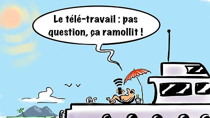 Illustration Pas vraiment pour ses travailleurs