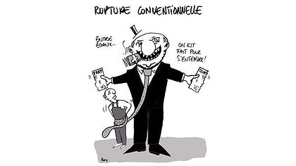 Illustration sur le dos des travailleurs comme convenu