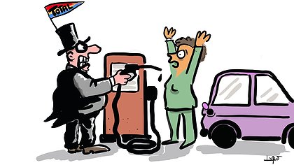 Illustration les profiteurs de guerre