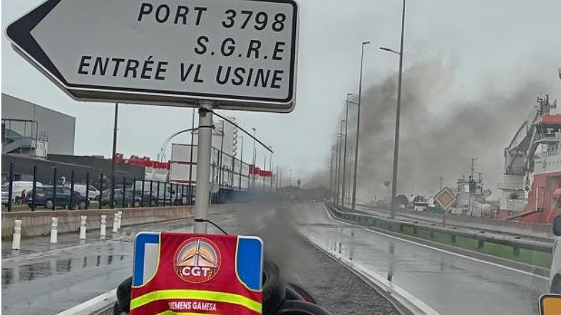 Illustration - Grève à Siemmens Gamesa