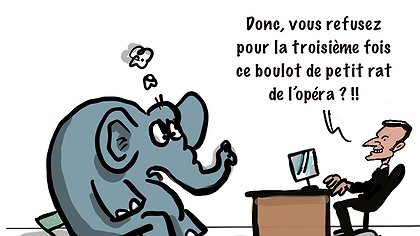 Illustration la chasse aux pauvres