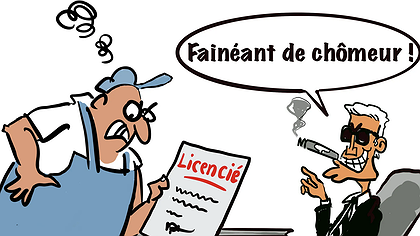 Illustration une loi anti-ouvrière