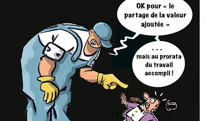 Illustration les travailleurs se font craindre