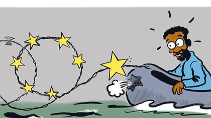 Illustration le drame continue
