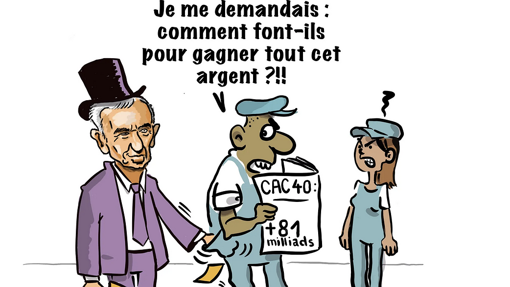 Illustration - aux magouilleurs et charcuteurs d'emplois, le gouvernement reconnaissant