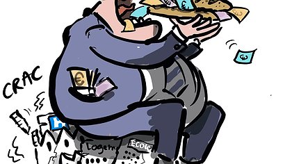 Illustration ce n'est pas le problème du gouvernement