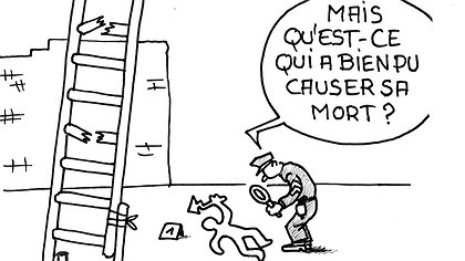 Illustration on ne veut pas crever au boulot !