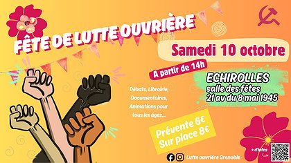 Illustration Fête annuelle de Lutte ouvrière