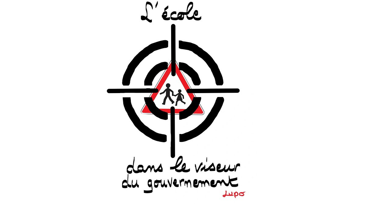 Illustration - Encore un mauvais coup contre l’école publique