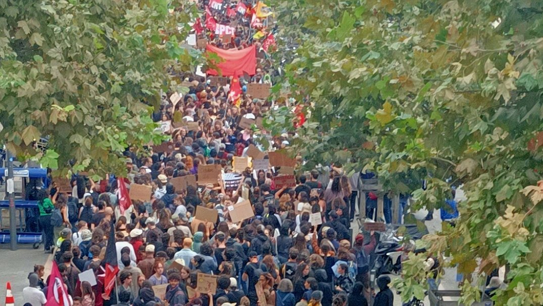 Illustration Des lycéens toujours mobilisés