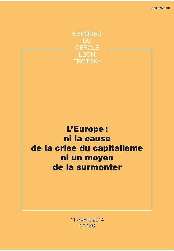 Illustration - L’Europe : ni la cause de la crise du capitalisme, ni un moyen de la surmonter
