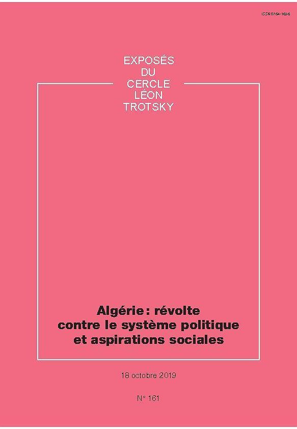 Illustration - Algérie - révolte contre le système politique et aspirations sociales