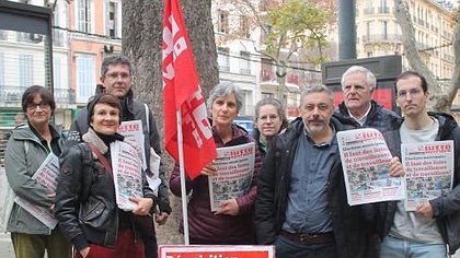 Illustration Des listes "Lutte ouvrière- Le camp des travailleurs" aux prochaines élections municipales à Marseille