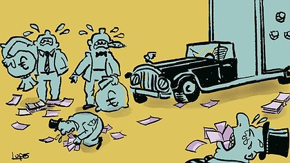 Illustration TOUT CE QU'ILS ONT, ILS L'ONT VOLÉ !