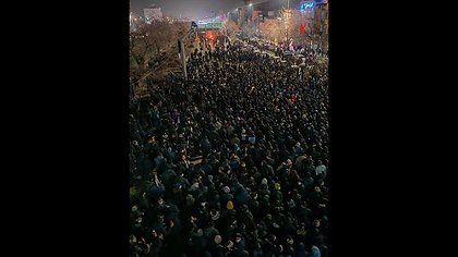 Illustration Iran : le peuple en révolte peut décider de l'avenir !