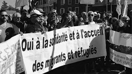 Illustration Manifestons pour la liberté de circulation et d'installation !