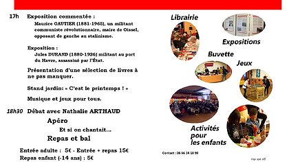 Illustration Fête de Lutte Ouvrière à Oissel