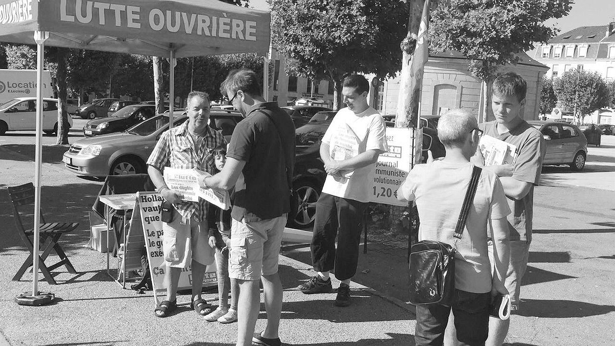 Illustration - Les militants de Lutte ouvrière à votre rencontre