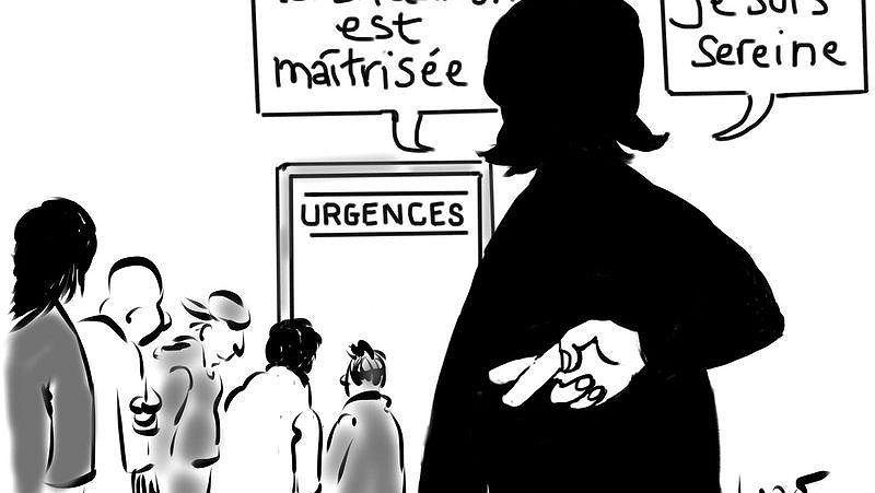 Illustration - grippe, les mensonges du gouvernement