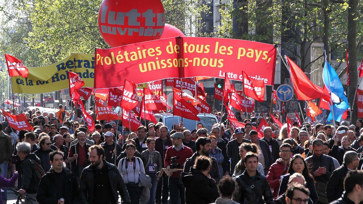 Illustration - la journée internationale des travailleurs